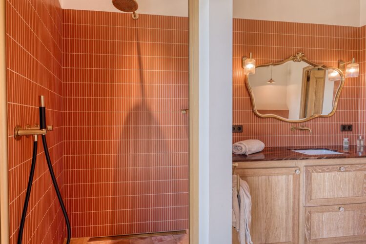 Villa Heraclea Luxus Ferienhaus Cote D Azur Mieten Dusche