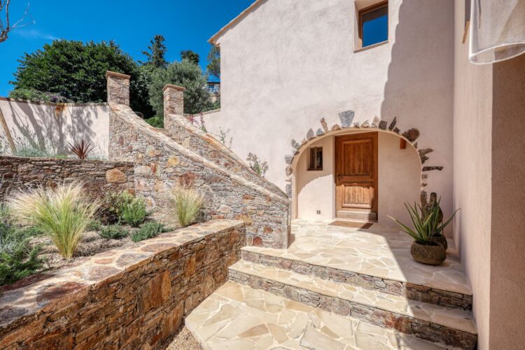 Villa Heraclea Luxus Ferienhaus Cote D Azur Mieten Eingang