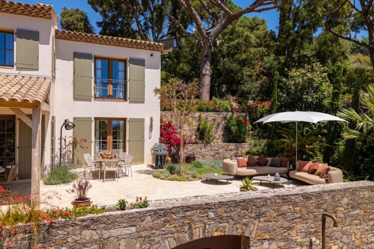 Villa Heraclea Luxus Ferienhaus Cote D Azur Mieten Loungebereich
