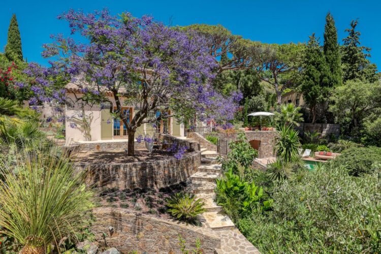 Villa Heraclea Luxus Ferienhaus Cote D Azur Mieten Treppen
