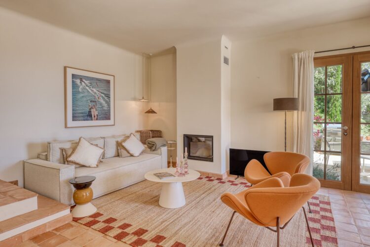 Villa Heraclea Luxus Ferienhaus Cote D Azur Mieten Wohnzimmer