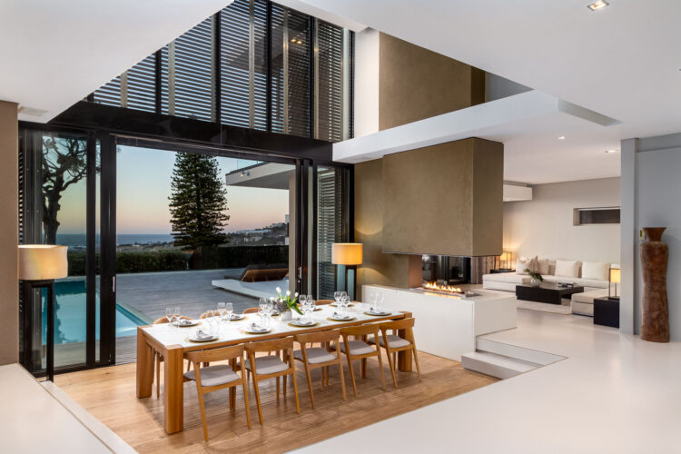 Villa Hilarity Luxus Ferienhaus Kapstadt Meerblick Mieten Essen