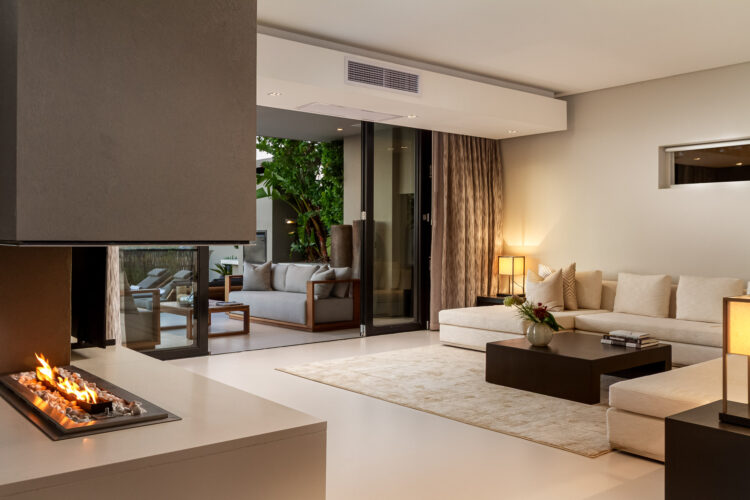 Villa Hilarity Luxus Ferienhaus Kapstadt Meerblick Mieten Kamin