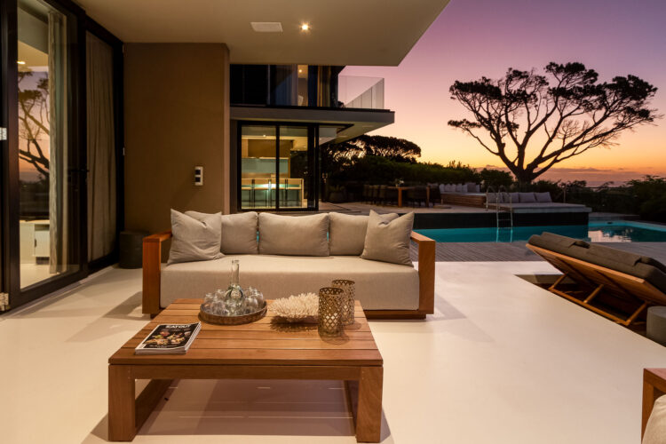 Villa Hilarity Luxus Ferienhaus Kapstadt Meerblick Mieten Lounge