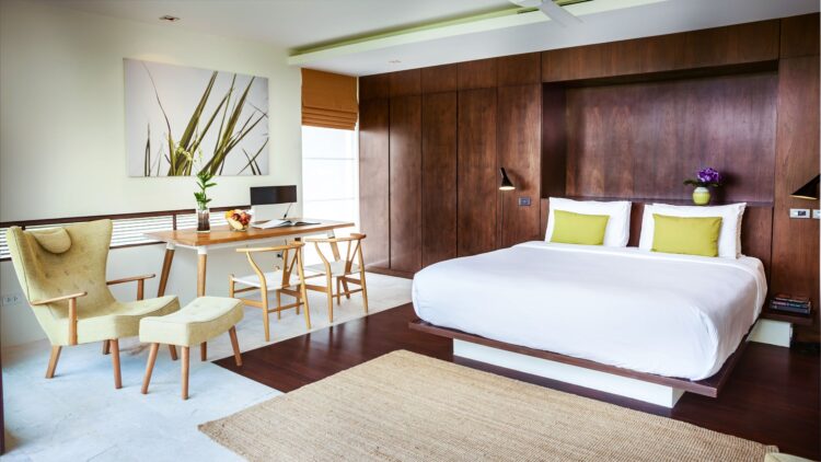 Villa Hin Luxus Ferienhaus Koh Samui Thailand Mit Pool Mieten Master Bedroom
