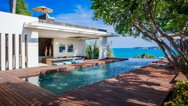 Villa Hin Luxus Ferienhaus Koh Samui Thailand Mit Pool Mieten Pool