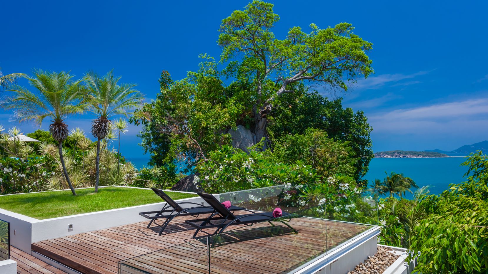 Villa Hin Luxus Ferienhaus Koh Samui Thailand Mit Pool Mieten Rooftop
