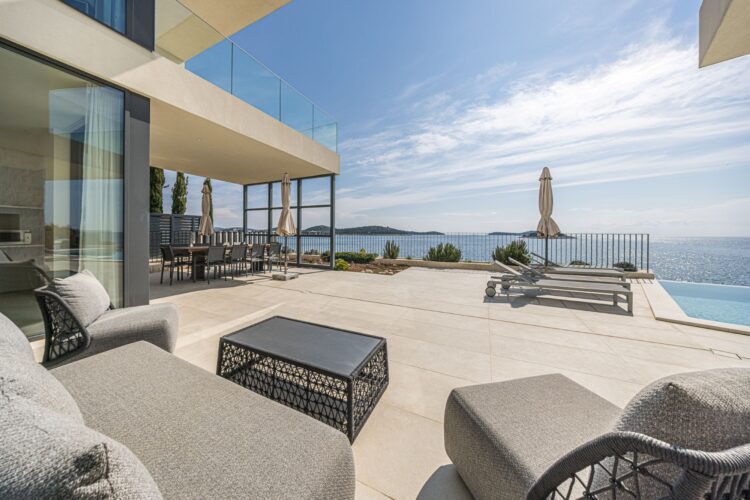 Villa Hyacinth Luxuus Ferienhaus Kroatien Mieten Lounge