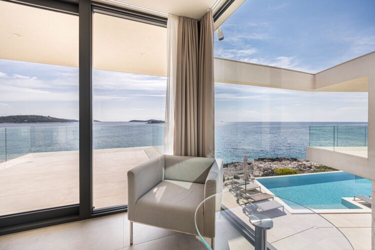 Villa Hyacinth Luxuus Ferienhaus Kroatien Mieten Meerblick