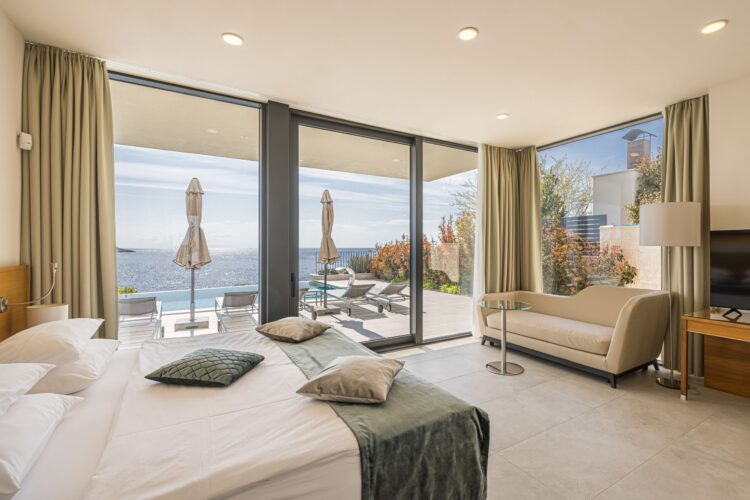 Villa Hyacinth Luxuus Ferienhaus Kroatien Mieten Schlafen