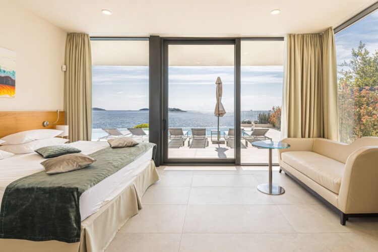 Villa Hyacinth Luxuus Ferienhaus Kroatien Mieten Schlafzimmer