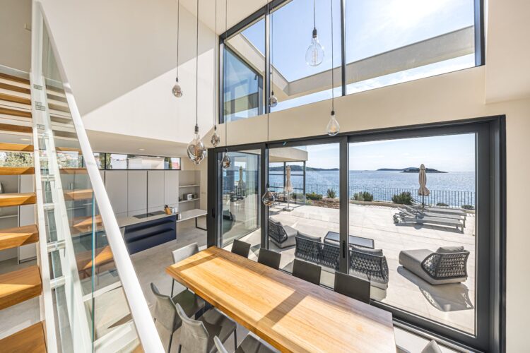 Villa Hyacinth Luxuus Ferienhaus Kroatien Mieten Wohnbereich