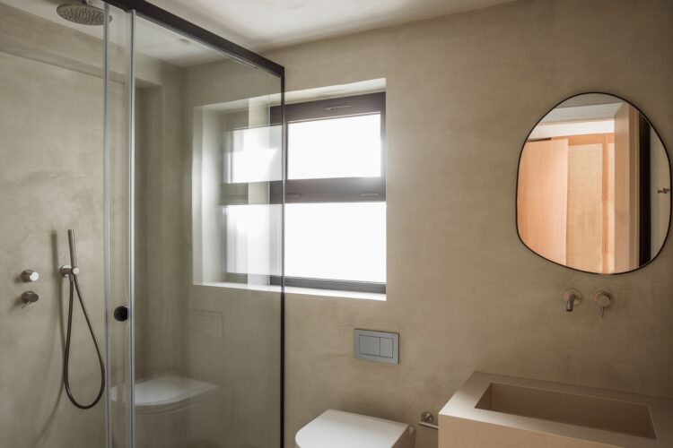 Villa Ionis Luxus Ferienhaus Korfu Mieten Dusche