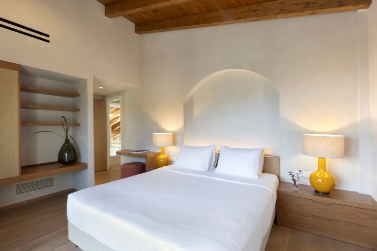 Villa Ionis Luxus Ferienhaus Korfu Mieten Schlafzimmer