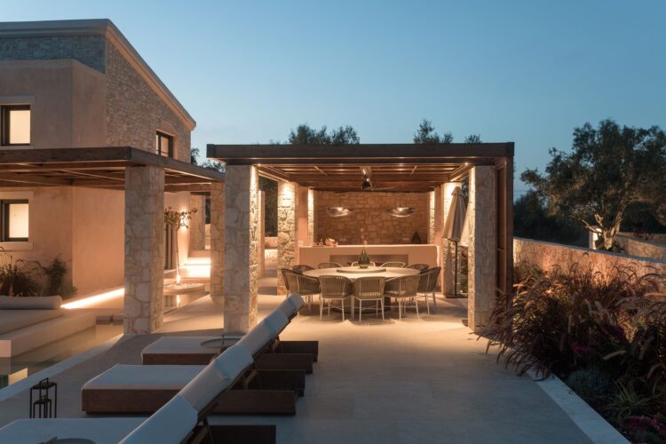 Villa Ionis Luxus Ferienhaus Korfu Mieten By Night