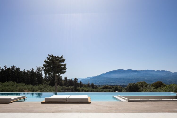 Villa Kaia Luxus Ferienhaus Kreta Mit Pool Mieten Ausblick