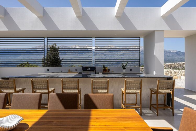 Villa Kaia Luxus Ferienhaus Kreta Mit Pool Mieten Bar