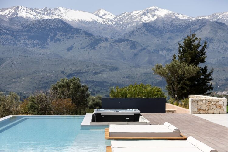 Villa Kaia Luxus Ferienhaus Kreta Mit Pool Mieten Berge