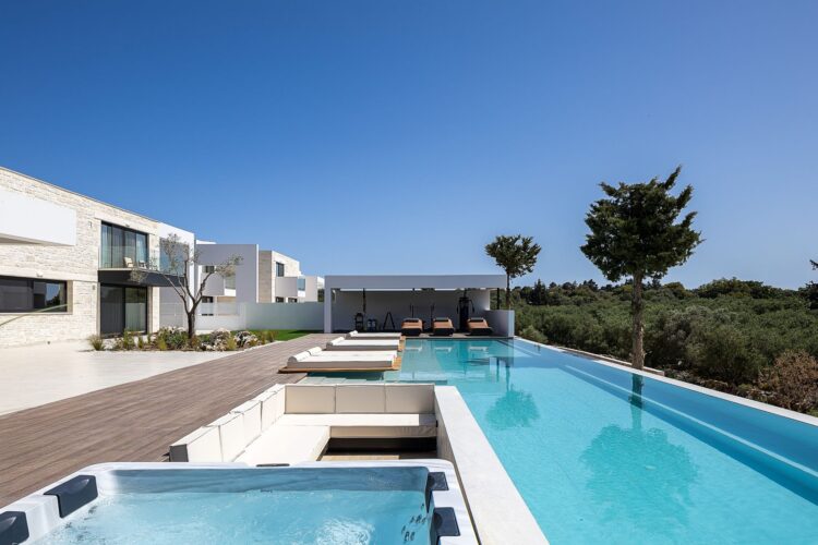Villa Kaia Luxus Ferienhaus Kreta Mit Pool Mieten Poolterrasse