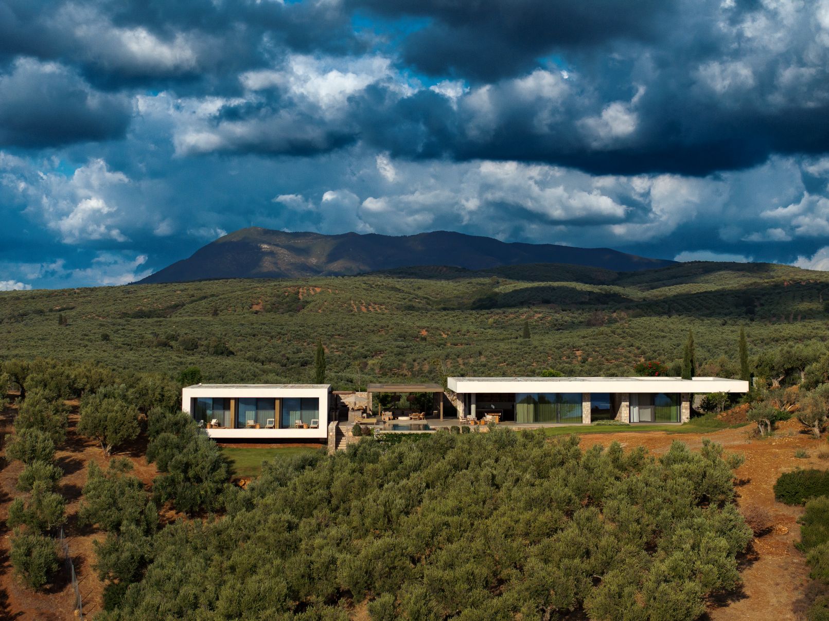 Villa Kalliste Luxus Ferienhaus Peloponnes Griechenland Mieten Lage