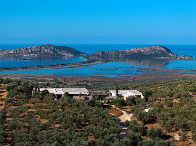 Villa Kalliste Luxus Ferienvilla Peloponnes Griechenland Mieten Lage