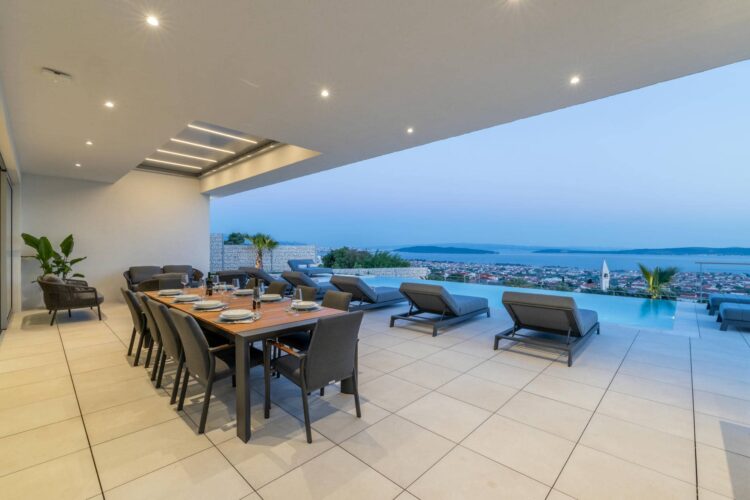Villa Kastela Riviera Luxus Ferienhaus Kroatien Dalmatien Mieten (43)