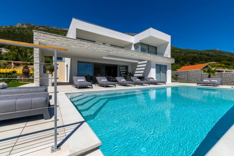Villa Kastela Riviera Luxus Ferienhaus Kroatien Dalmatien Mieten (44)