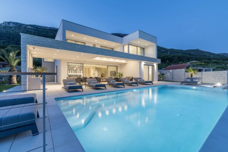 Villa Kastela Riviera Luxus Ferienhaus Kroatien Dalmatien Mieten (45)