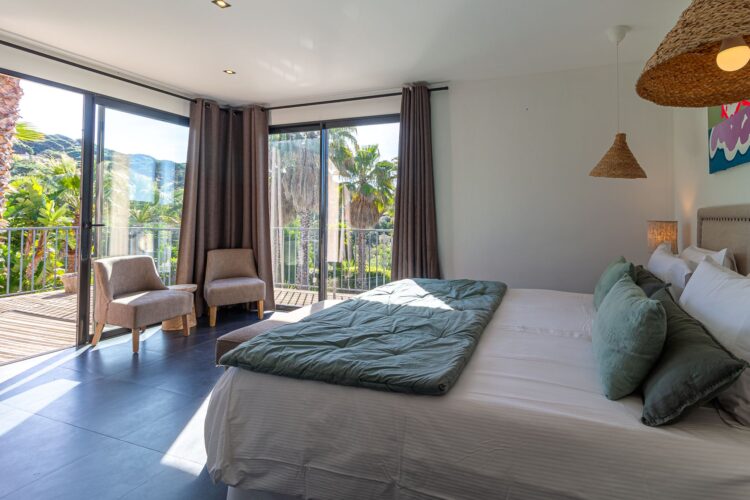 Villa La Boheme Luxus Ferienhaus Cote D Azur Mieten Bett