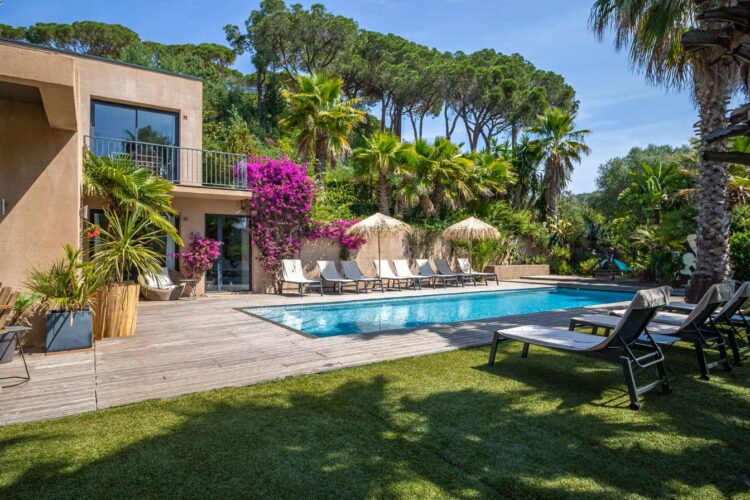 Villa La Boheme Luxus Ferienhaus Cote D Azur Mieten Garten