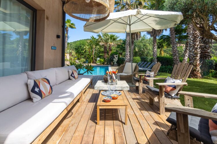 Villa La Boheme Luxus Ferienhaus Cote D Azur Mieten Outdoor Lounge