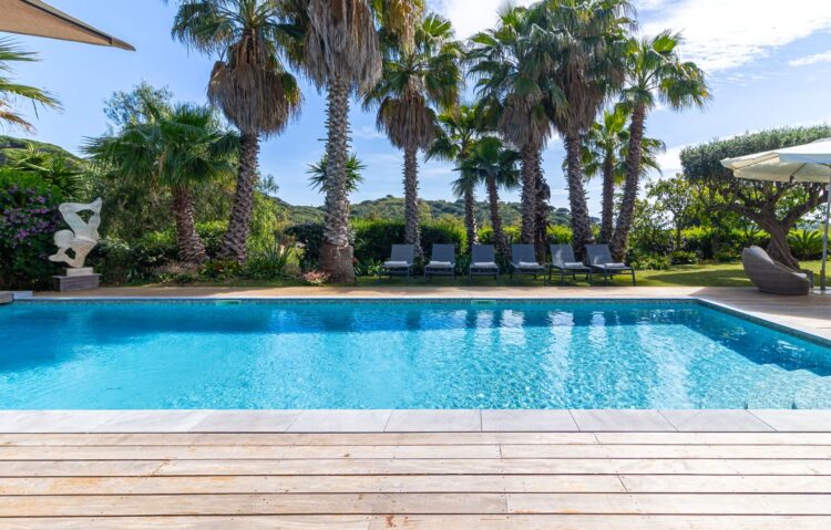 Villa La Boheme Luxus Ferienhaus Cote D Azur Mieten Pool Area