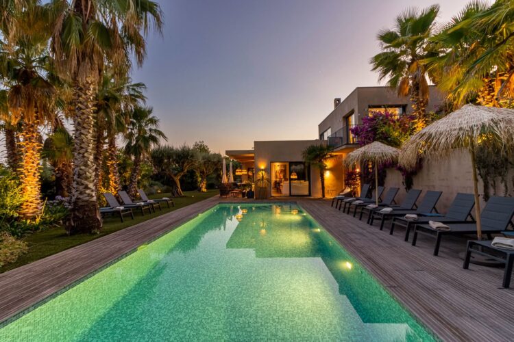Villa La Boheme Luxus Ferienhaus Cote D Azur Mieten Poolterrasse
