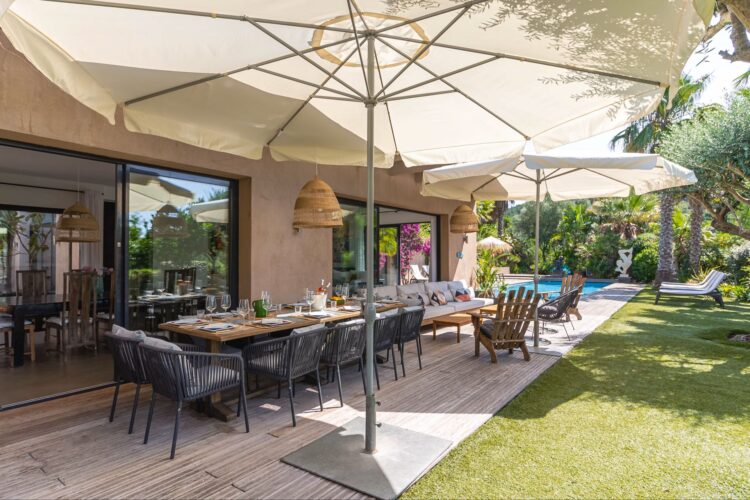 Villa La Boheme Luxus Ferienhaus Cote D Azur Mieten Terrasse
