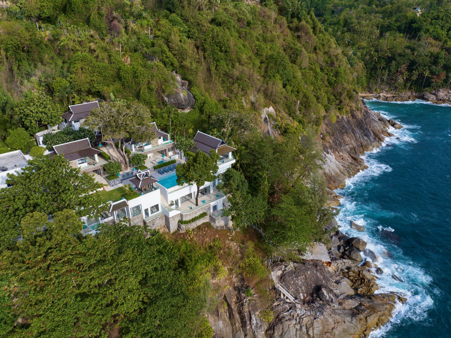 Villa La Prana Luxus Ferienhaus Phuket Thailand Am Meer Mieten Lage
