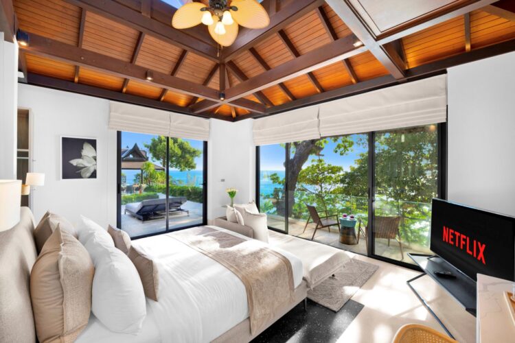Villa La Prana Luxus Ferienhaus Phuket Thailand Am Meer Mieten Schlaf