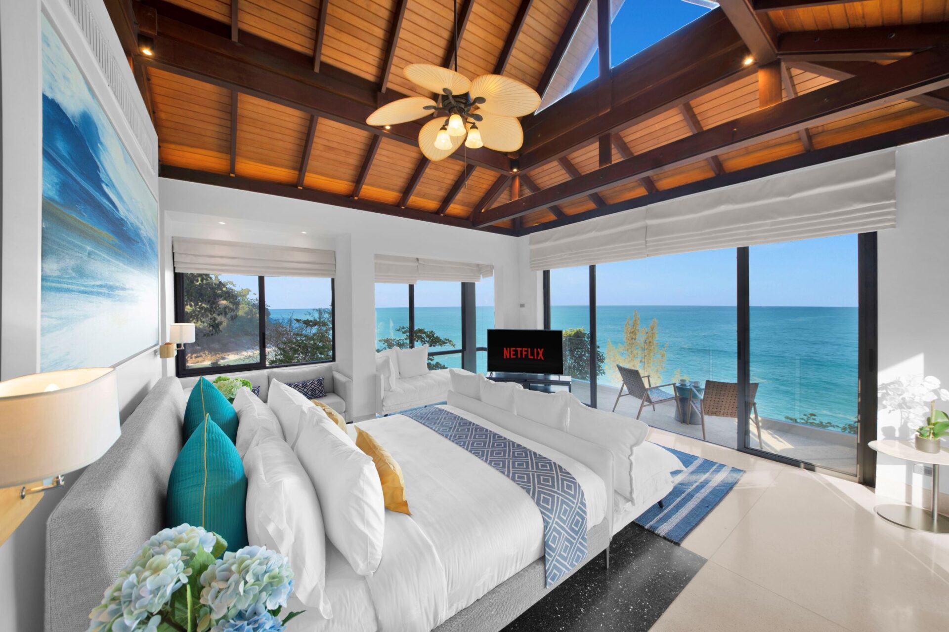 Villa La Prana Luxus Ferienvilla Phuket Thailand Am Meer Mieten Schlafen