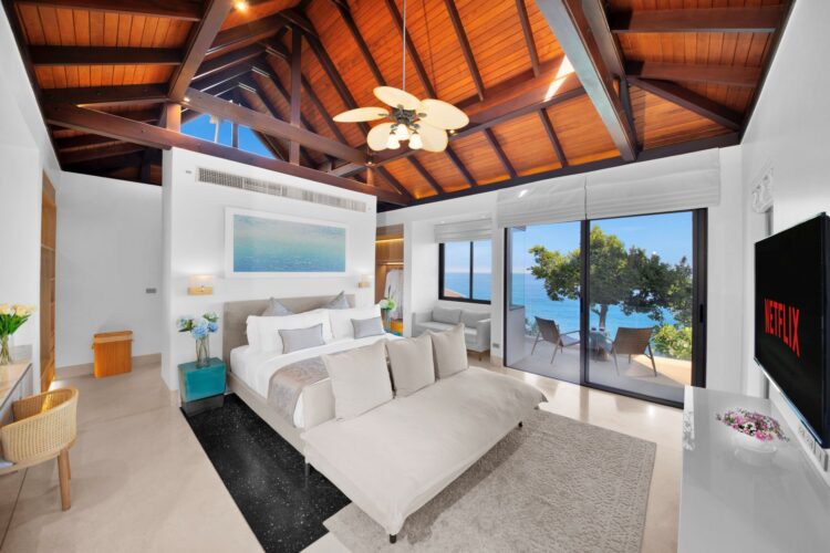 Villa La Prana Luxus Ferienvilla Phuket Thailand Am Meer Mieten Schlafzimmer