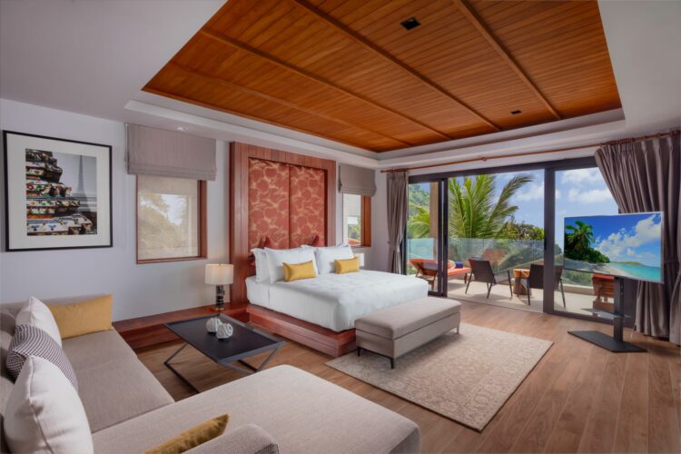 Villa La Thale Luxus Ferienvilla Phuket Schlafzimmer 2