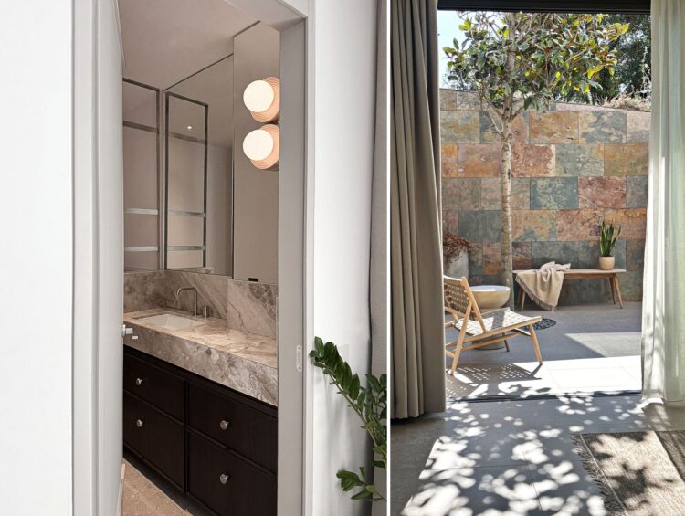 Villa Lagomadra Luxus Ferienvilla Chalikidiki Mieten Bad 3