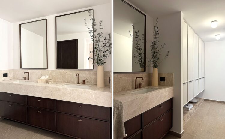 Villa Lagomadra Luxus Ferienvilla Chalikidiki Mieten Bäder