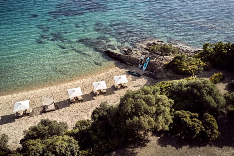 Villa Lagomadra Luxus Ferienvilla Chalikidiki Mieten Beach