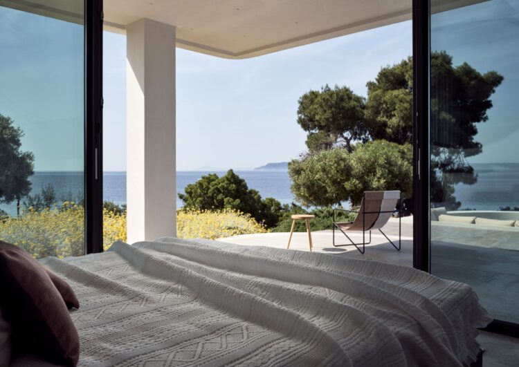 Villa Lagomadra Luxus Ferienvilla Chalikidiki Mieten Schlafen