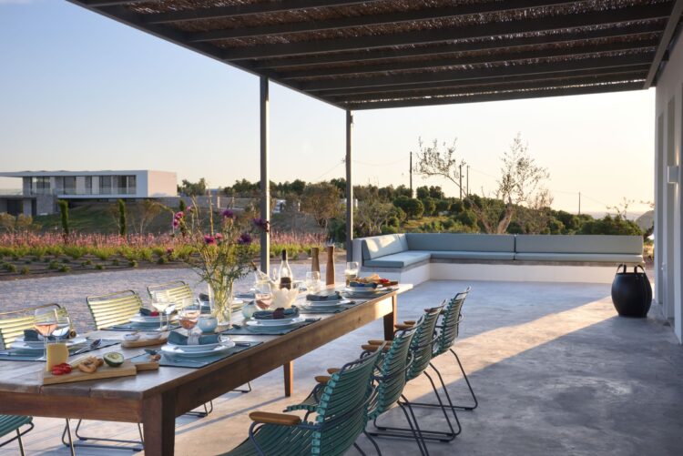 Villa Lambes Beach Luxus Ferienhaus Peloponnes Mieten Alfresco