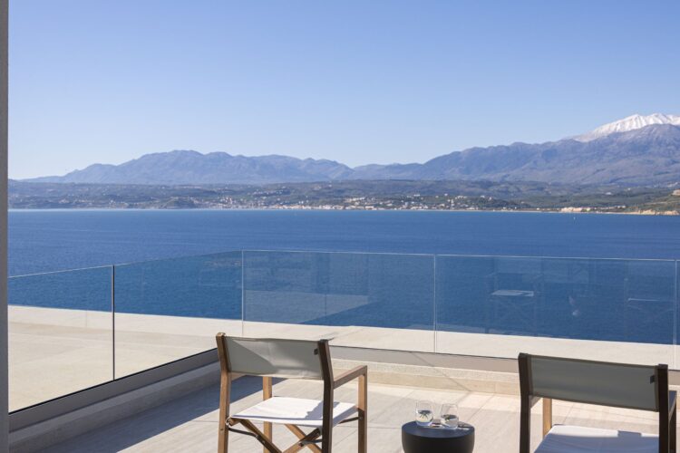 Villa Layla Luxus Ferienhaus Kreta Mit Pool Mieten Balkon
