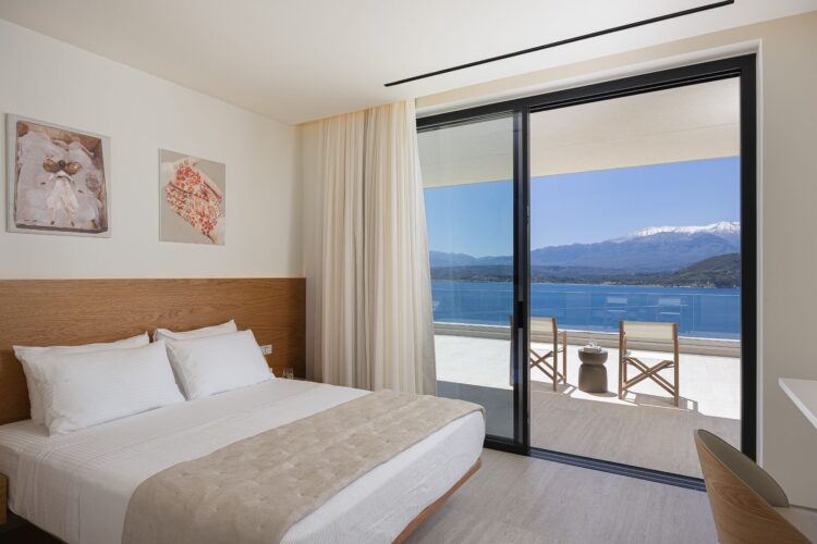Villa Layla Luxus Ferienhaus Kreta Mit Pool Mieten Bett
