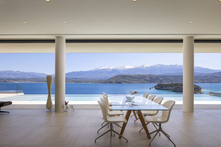 Villa Layla Luxus Ferienhaus Kreta Mit Pool Mieten Essen
