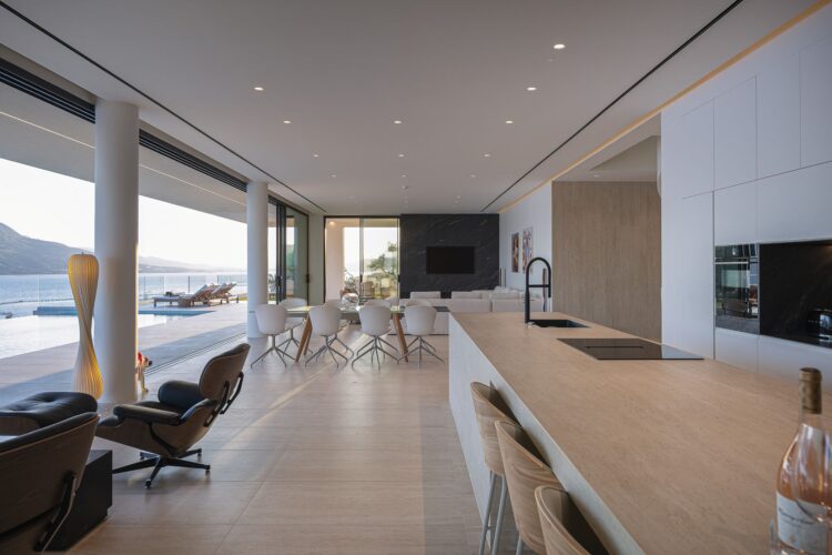 Villa Layla Luxus Ferienhaus Kreta Mit Pool Mieten Küche