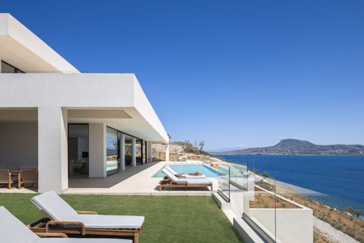 Villa Layla Luxus Ferienhaus Kreta Mit Pool Mieten Liegen