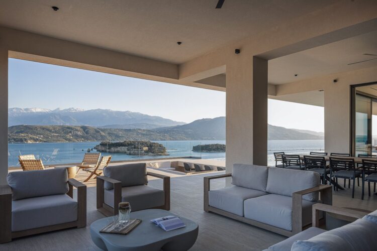 Villa Layla Luxus Ferienhaus Kreta Mit Pool Mieten Lounge